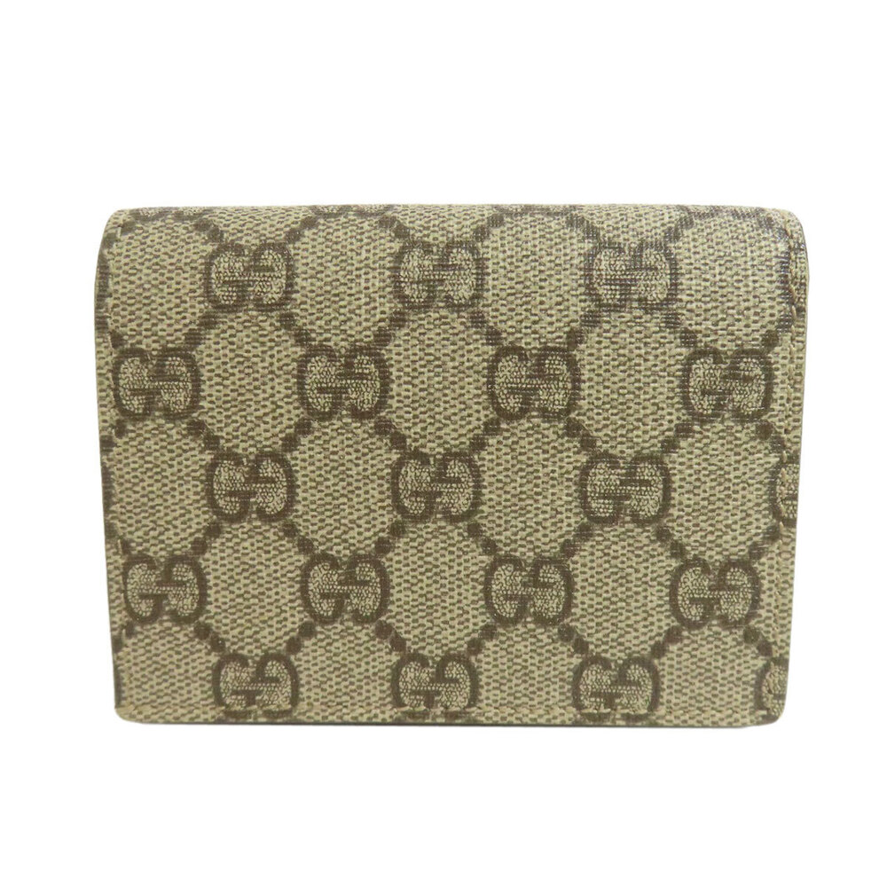 Gucci GG Supreme Bi fold Wallet coin purse - Picture 2 of 6